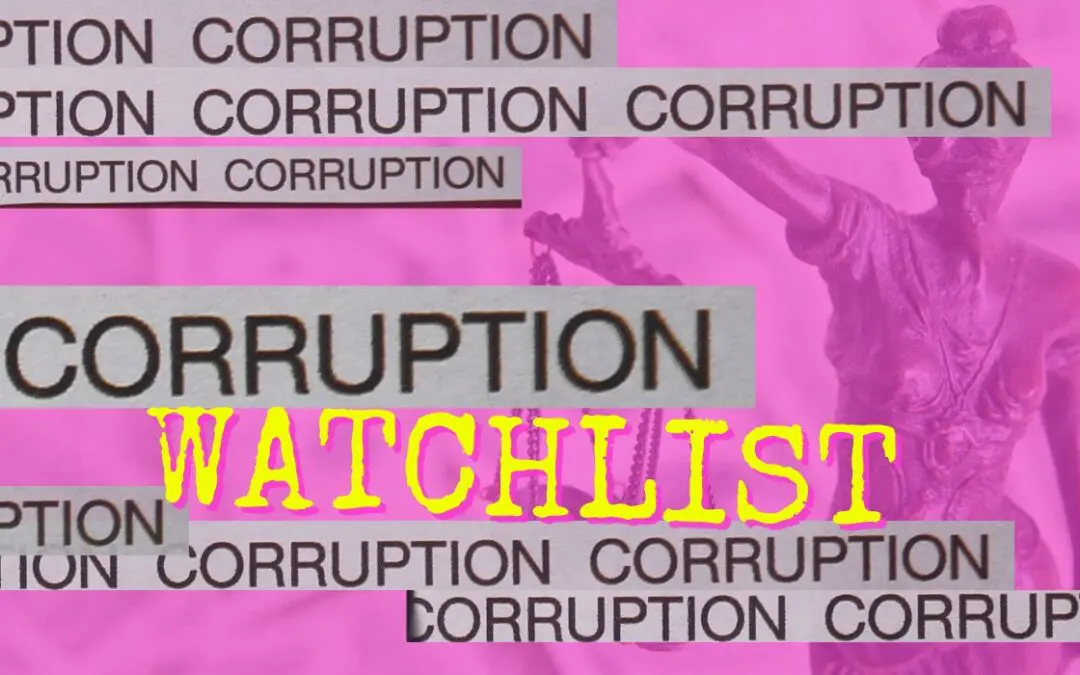 Corruption Watchlist – September 2024