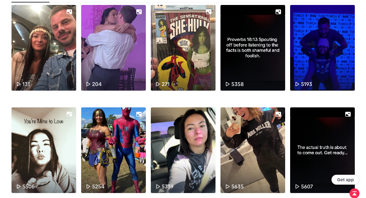 JP posts more things to TikTok and then suddenly deletes the account.